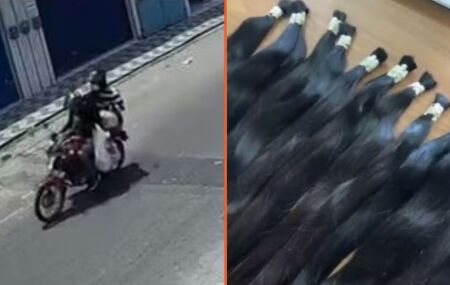 As pessoas que estavam no sal&atilde;o, entre elas funcion&aacute;rias e uma crian&ccedil;a de 11 anos, foram obrigadas a deitar no ch&atilde;o.