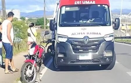 V&iacute;tima chegou a ser atendida no local mas n&atilde;o resistiu.