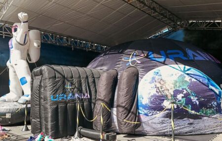 Planet&aacute;rio m&oacute;vel circula por localidades de Petrolina.