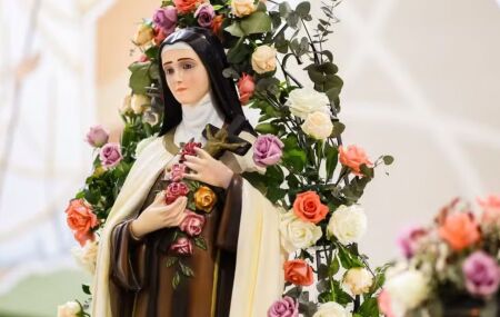 Imagem de Santa Teresinha.