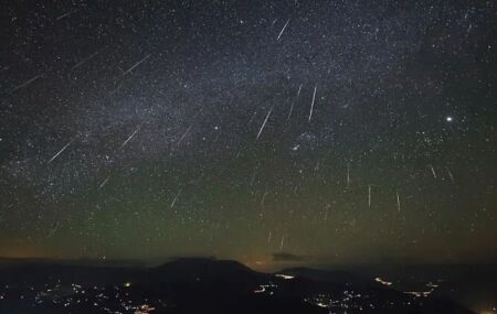 Chuva de meteoros Orion&iacute;deas atingir&aacute; sua m&aacute;xima atividade na quarta-feira (21).