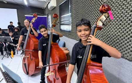 Orquestra Crian&ccedil;a Cidad&atilde;.