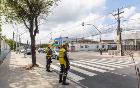 Mudan&ccedil;a no tr&acirc;nsito no Bairro da Est&acirc;ncia, na Zona Sul do Recife