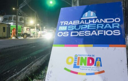 Obra em Olinda.