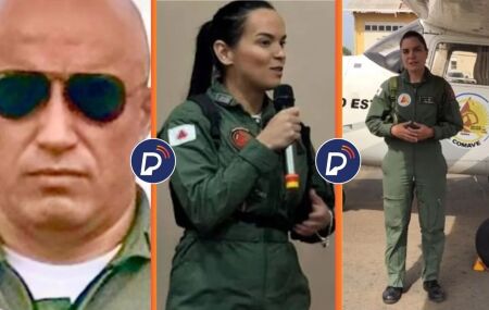 PMs morrem ap&oacute;s queda de avi&atilde;o.