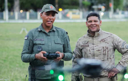 PMPE amplia uso de drones no policiamento durante as elei&ccedil;&otilde;es 2026