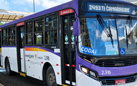 Linha de &ocirc;nibus do TI Camaragibe