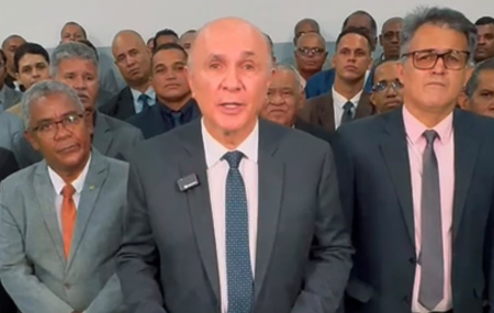 Pastor Francisco T&eacute;rcio, presidente da denomina&ccedil;&atilde;o