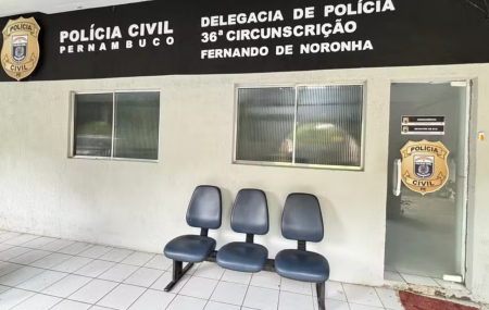 Delegacia de pol&iacute;cia civil em Fernando de Noronha