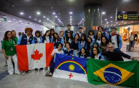 Estudantes da Rede Estadual de Ensino de Pernambuco embarcam para o Canad&aacute;