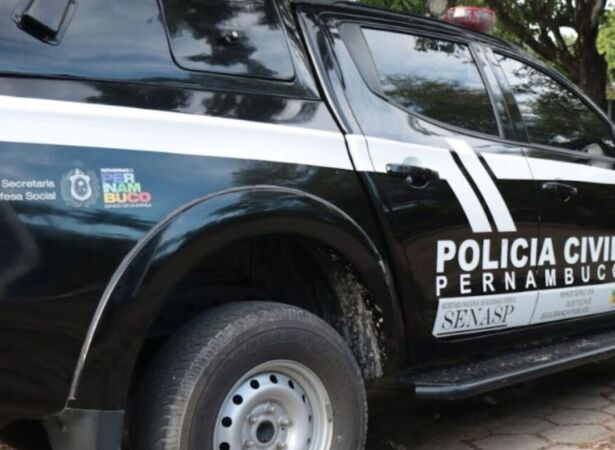 Viatura da Pol&iacute;cia Civil de Pernambuco.