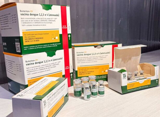 Vacina brasileira contra a dengue.