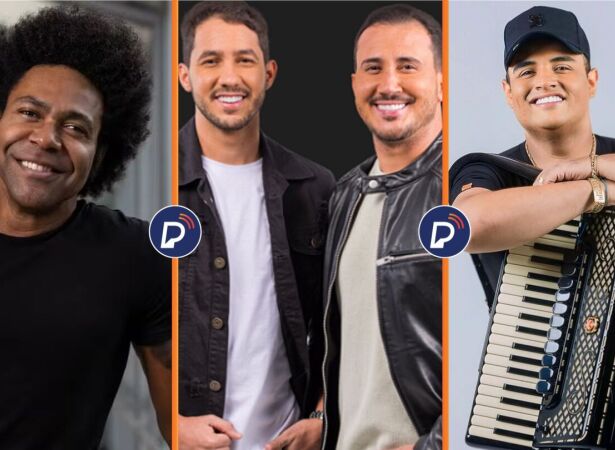 Thales Roberto, Tarc&iacute;sio do Acordeon e Iguinho e Lulinha.