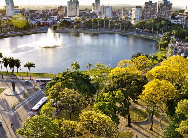 Parque Solon Lucena, no Centro de Jo&atilde;o Pessoa.