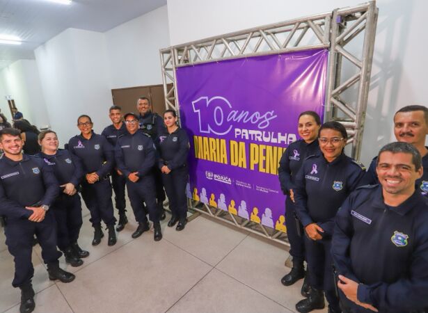 Evento comemorativo da Patrulha Maria da Penha em Ipojuca