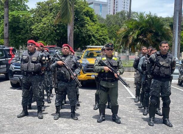 924 agentes das for&ccedil;as de seguran&ccedil;a comp&otilde;em aparato para N&aacute;utico x Sport.