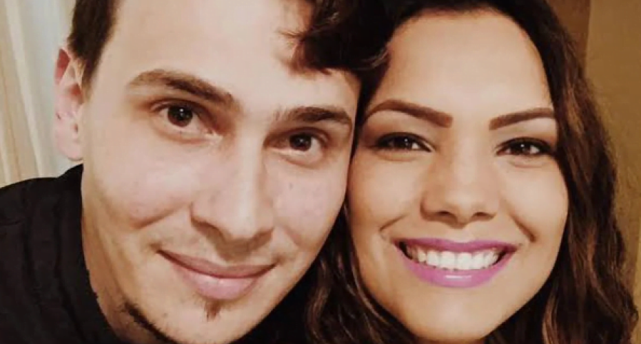 Heloisa Rosa e seu marido Marcus Grubert.