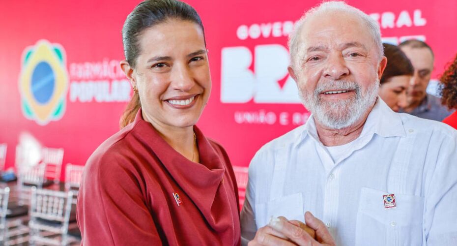 Governadora Raquel Lyra e presidente Lula.