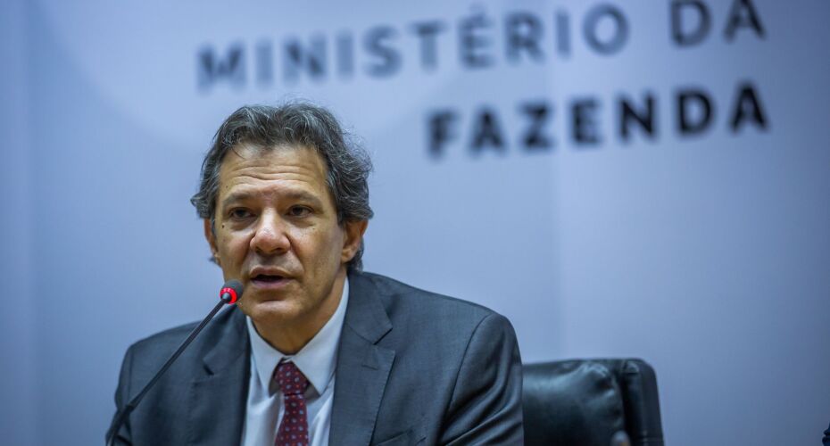 Fernando Haddad, ministro da Fazenda.