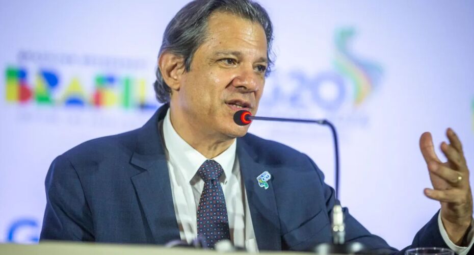 Fernando Haddad, ministro da Fazenda.