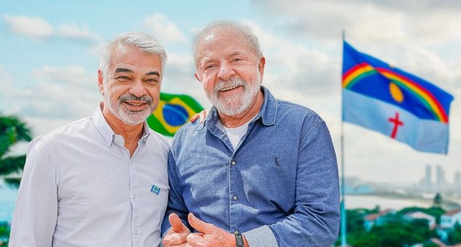 Senador Humberto Costa e presidente Lula.