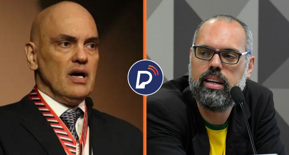 Alexandre de Moraes e Allan dos Santos.