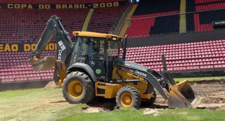 PRAZO de entrega da Ilha do Retiro acaba em SETEMBRO; reformas atrasaram devido as chuvas.