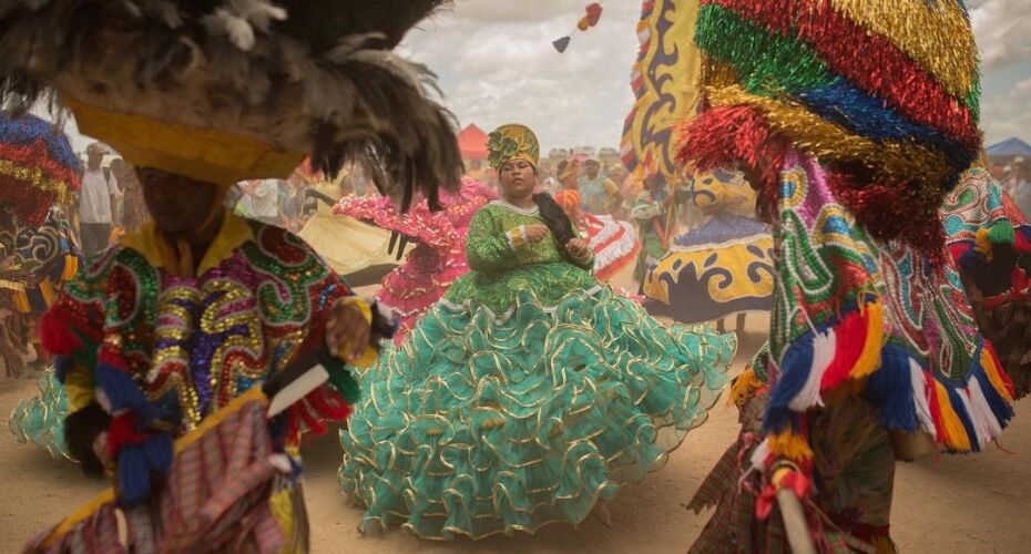 Celebração cultural em Pernambuco.