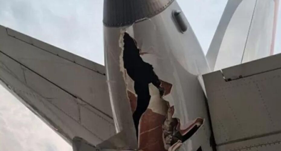 Aviões colidem no aeroporto de Congonhas.