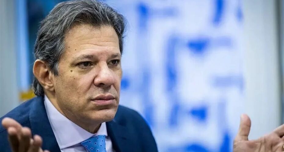 Ministro da Fazenda, Fernando 
Haddad.