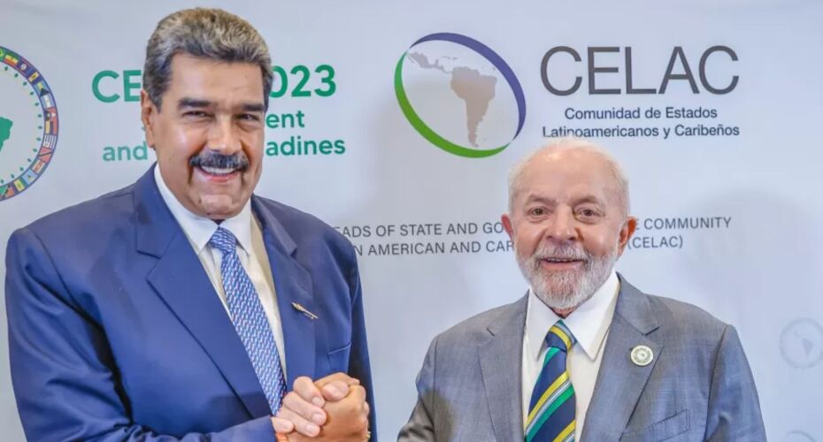 Presidente da Venezula, Nicolás Maduro e Presidente do Brasil, Lula.