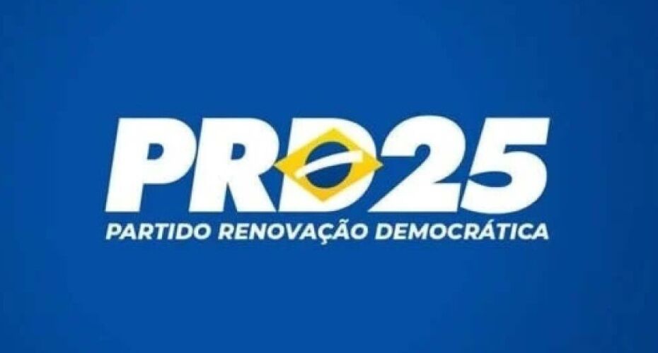 Partido Renovação Democrática (PRD). Arte: Divulgação