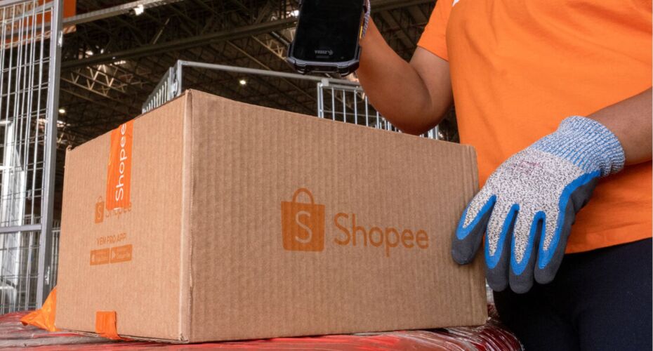 Compras da Shopee.