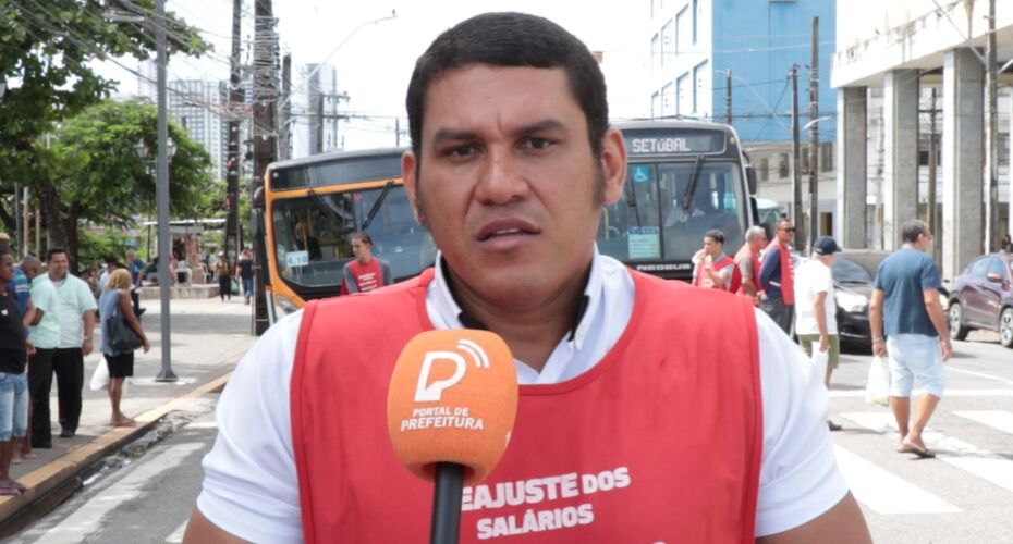 Aldo Lima, presidente do Sindicato dos Rodoviários de Pernambuco.