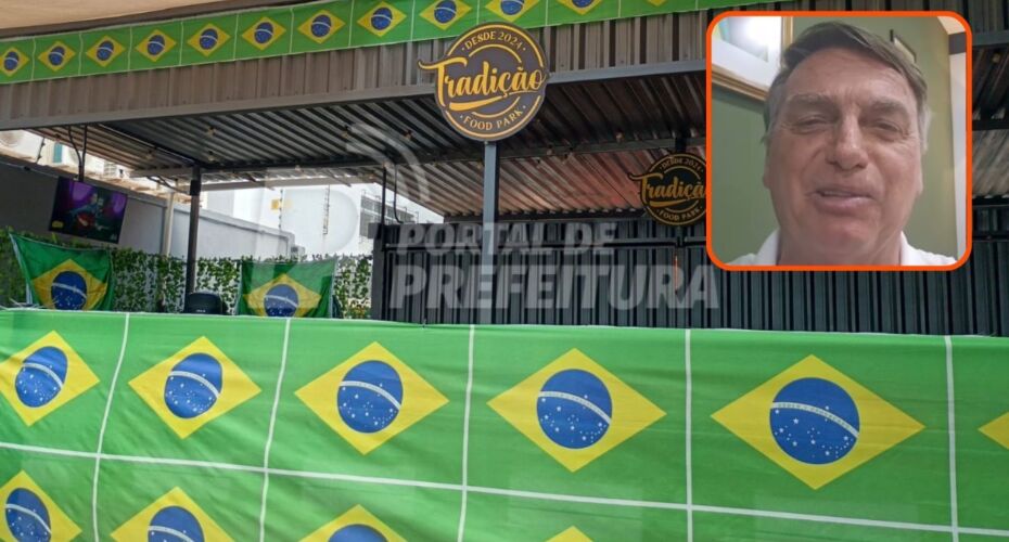 Bolsonaro visista padaria em Olinda.