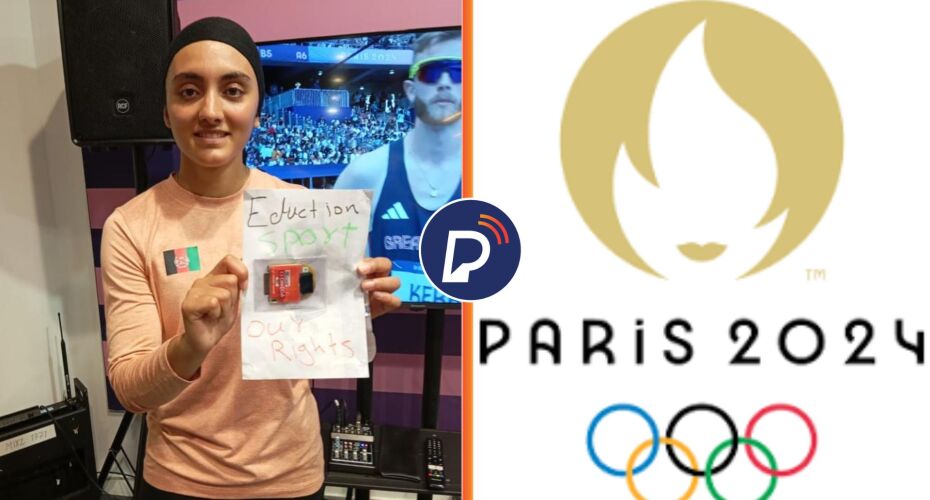 Atleta afegã reinvindica DIREITOS para as mulheres de seu país após correr em PARIS.