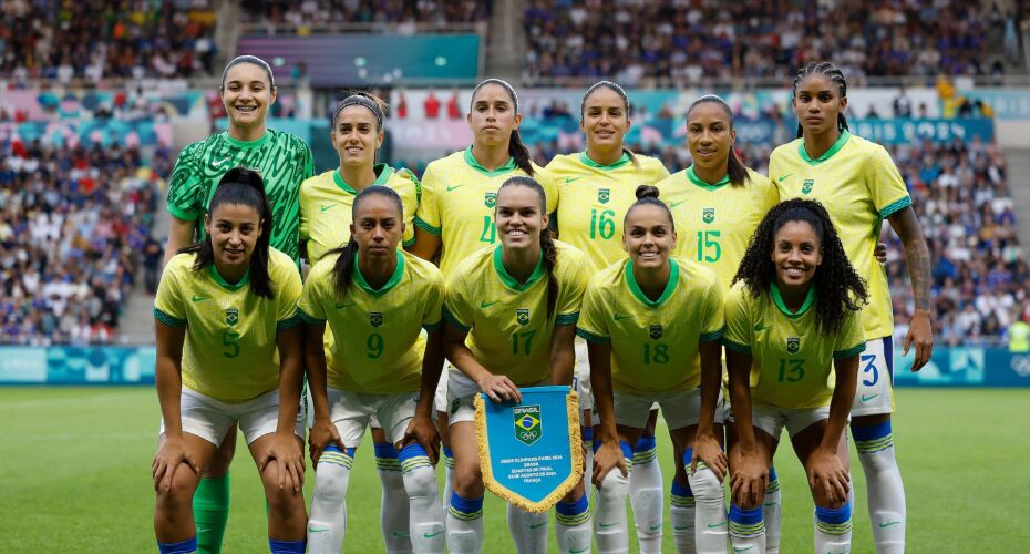 PARIS 2024: Seleção Brasileira chega à final olímpica com 114 minutos a mais jogados. 
