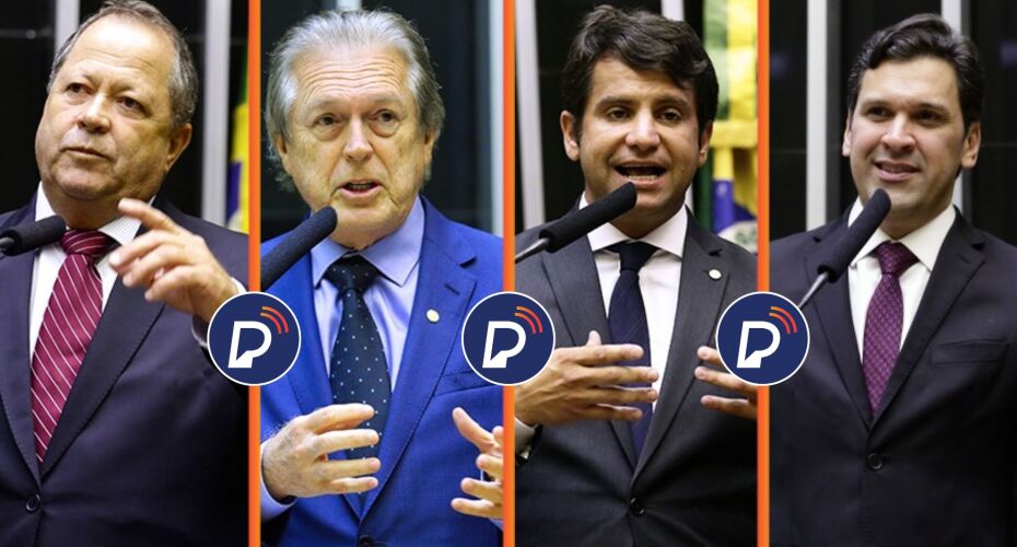 Deputados federais mais faltosos no primeiro semestre de 2024.