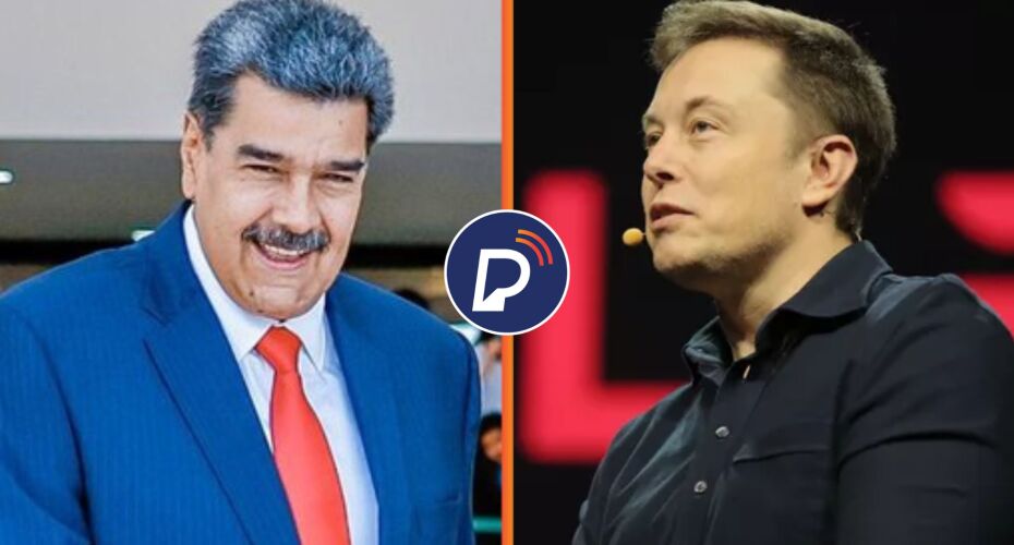 Nicolás Maduro e Elon Musk.