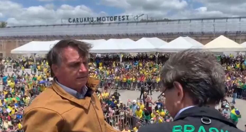 Bolsonaro em Caruaru.