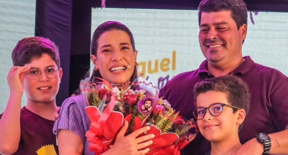 Raquel lyra publica mensagem para Fernando Lucena.