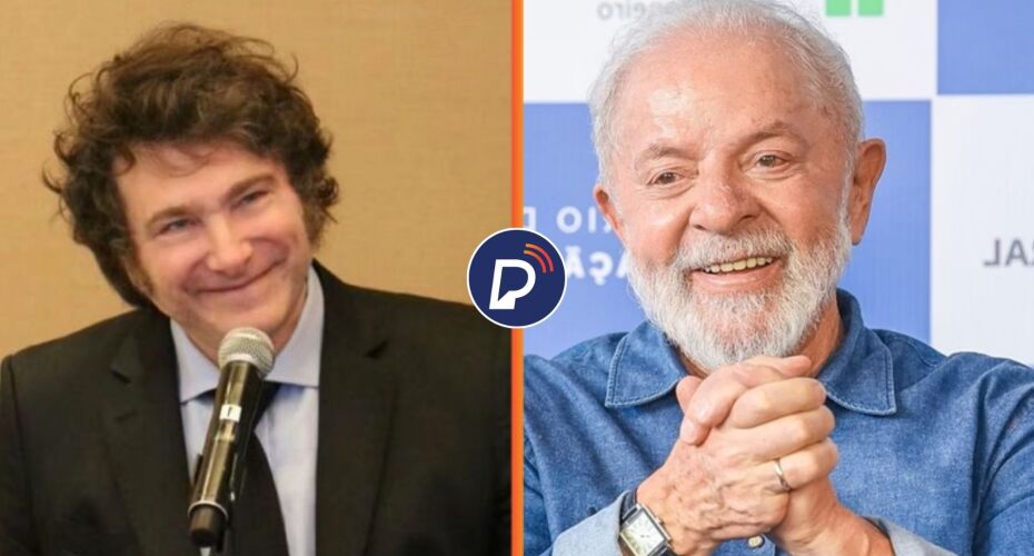 Presidente Javier Milei e Presidente Lula.