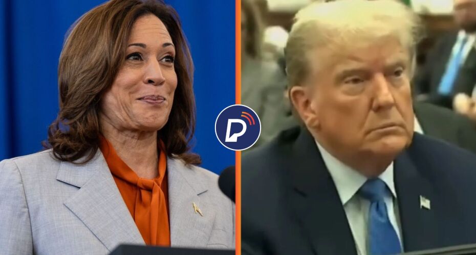 Kamala Harris e Donal Trump.