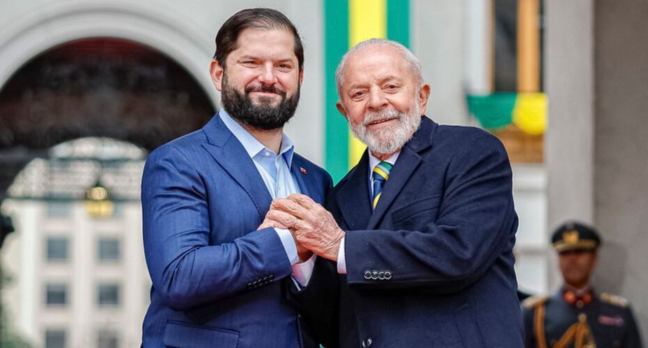 Presidente Lula e Presidente Gabriel Boric.