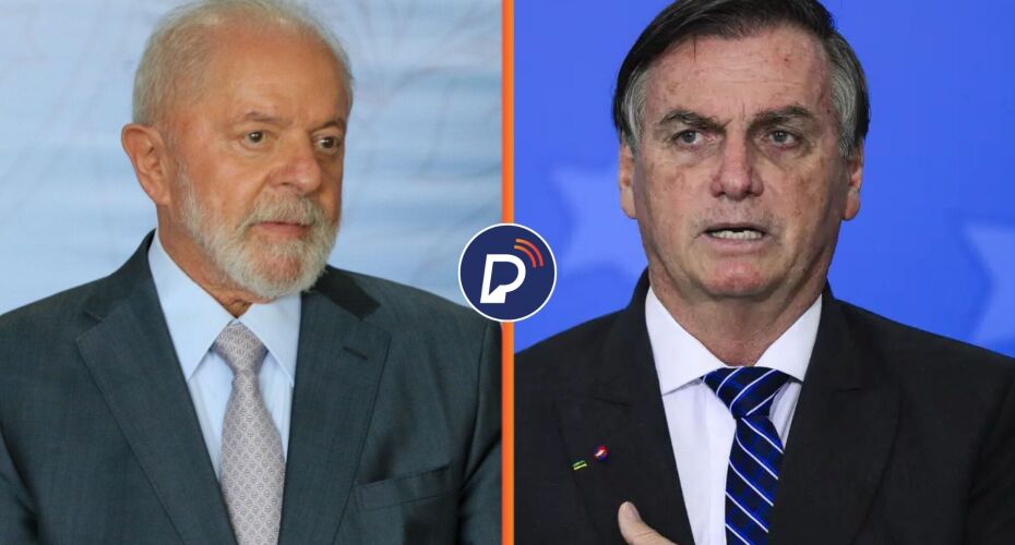 Presidente Lula e ex-presidente Bolsonaro.