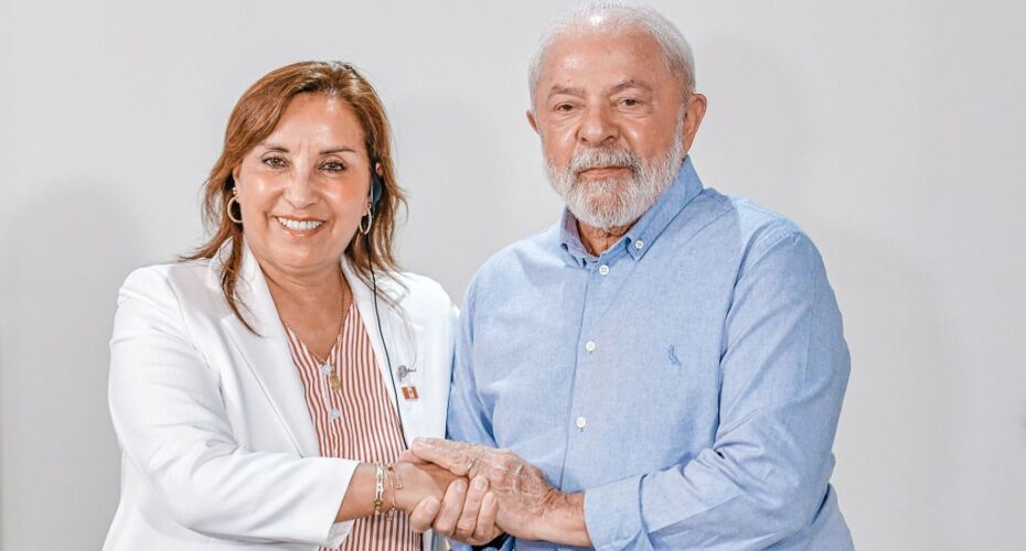 Presidente Lula e Presidente do Peru.