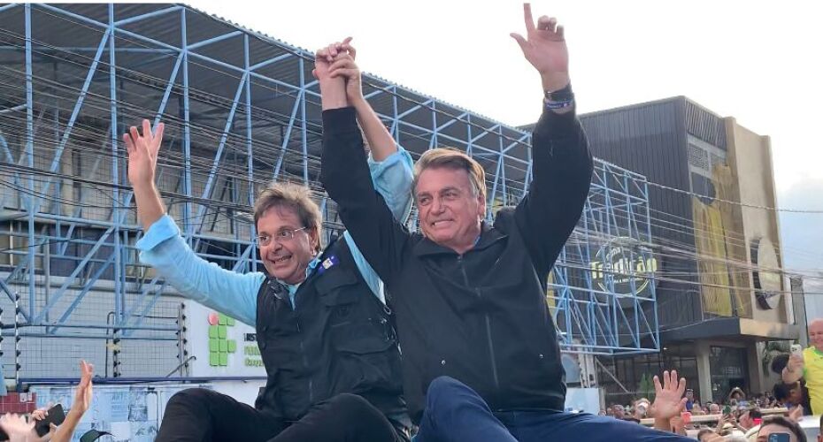 Gilson Machado e Bolsonaro no Recife.