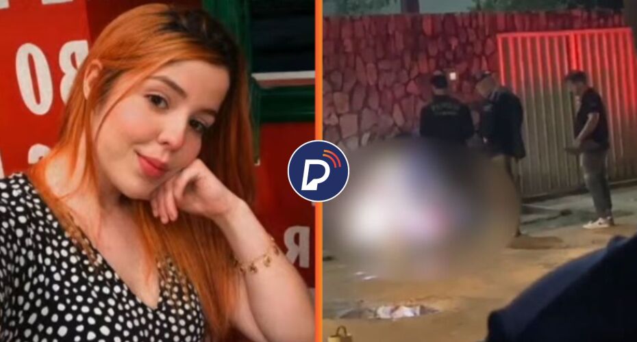 Maria Clara, de 21 anos e local do crime.