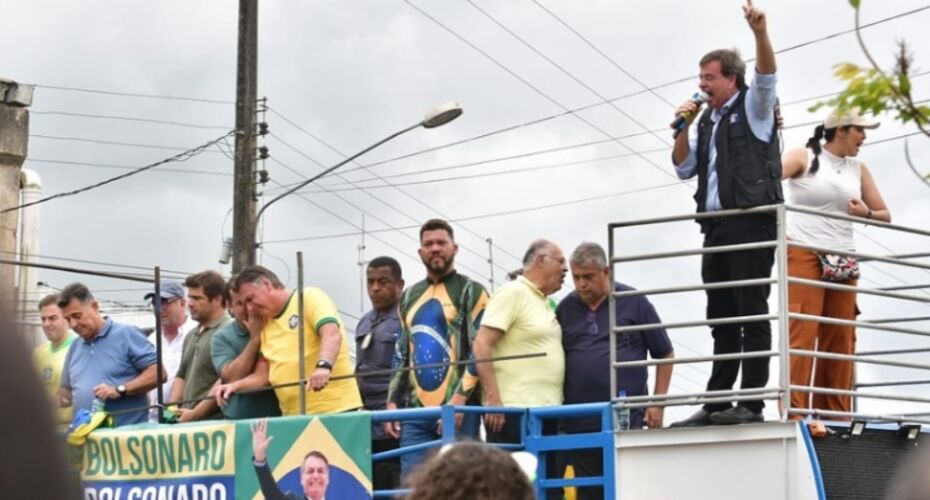 Gilson Macahdo em evento com Bolsonaro.