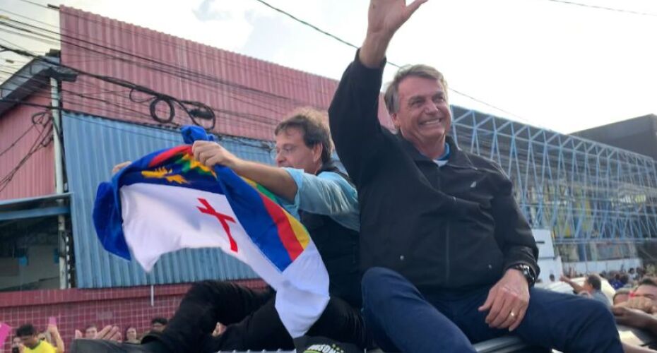 Gilson Machado e Bolsonaro.